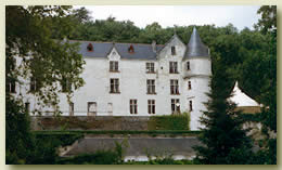Castle in the Loire valley, France.